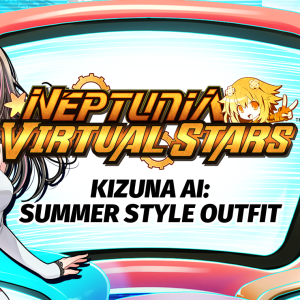 Neptunia Virtual Stars - Kizuna AI: Summer Style Outfit