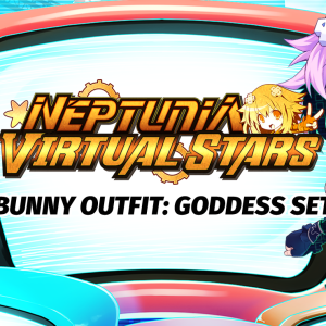 Neptunia Virtual Stars - Bunny Outfit: Goddess Set