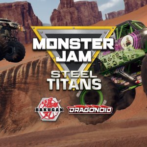 Monster Jam Steel Titans - Bakugan Dragonoid Truck