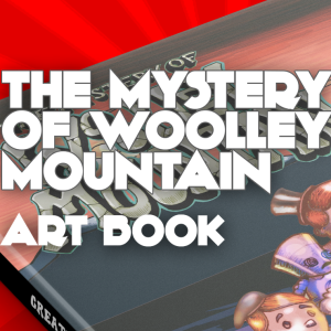 The Mystery Of Woolley Mountain - Art Book