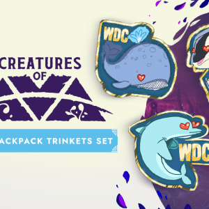 Creatures of Ava: WDC Charity Backpack Trinkets Set
