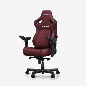 AndaSeat Classic Maroon Kaiser 4 Series Premium Gaming Chair XL - Classic Maroon Premium PVC Leather