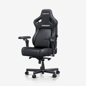 AndaSeat Elegant Black Kaiser 4 6D Armrest Gaming Chair L - Elegant Black