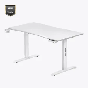 AndaSeat Xtreme Series Ergonomic Standing Desk 55.1″×29.5″ - White