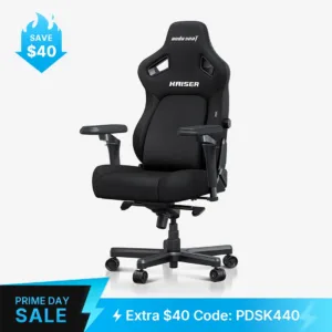 AndaSeat Carbon Black Kaiser 4 6D Armrest Gaming Chair L - Carbon Black