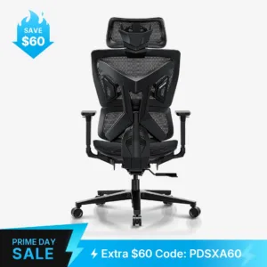 AndaSeat Space Black X-Air Mesh Office Gaming Chair - Space Black