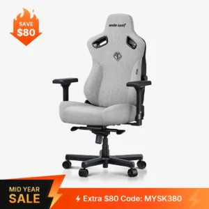 AndaSeat Kaiser 3 Series Premium Gaming Chair L - Ash Gray