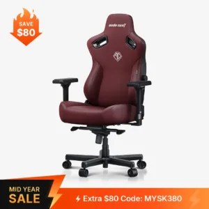 AndaSeat Kaiser 3 Series Premium Gaming Chair L - Classic Maroon