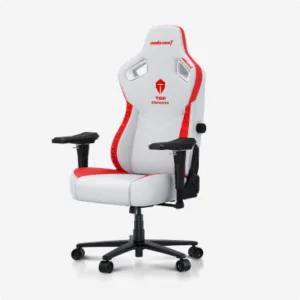 AndaSeat White-Red Top Esports Edition Gaming Chair XL - Top Esport White