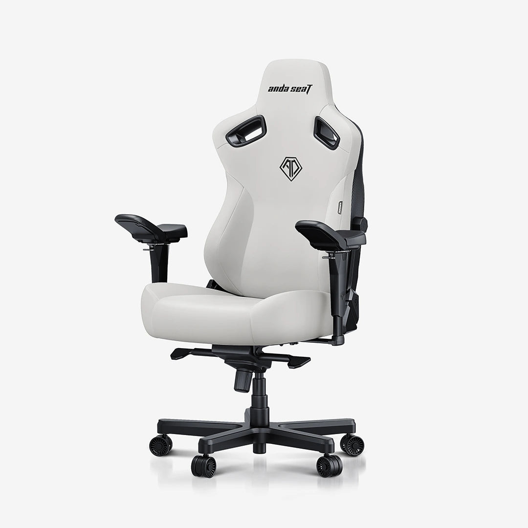 AndaSeat Cloudy White Kaiser 3 Pro 5D Armrest Gaming Chair XL - Cloudy White