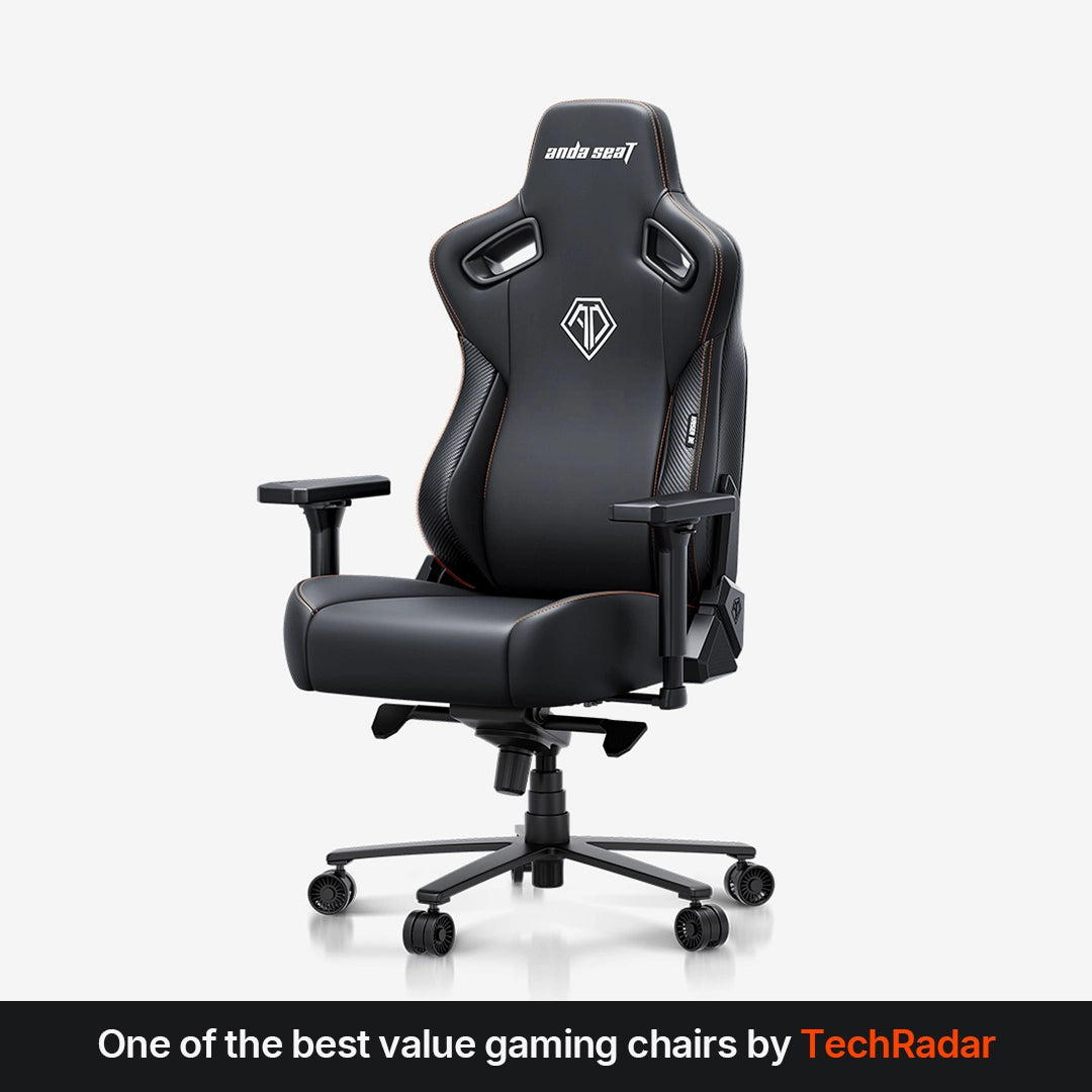 AndaSeat Elegant Black Kaiser 3E Series Ergonomic Office Gaming Chair L - Elegant Black